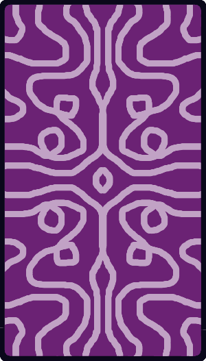 Tarot card back